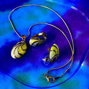 New Fashion Jewelry Necklace and Earrings set Gift Idea